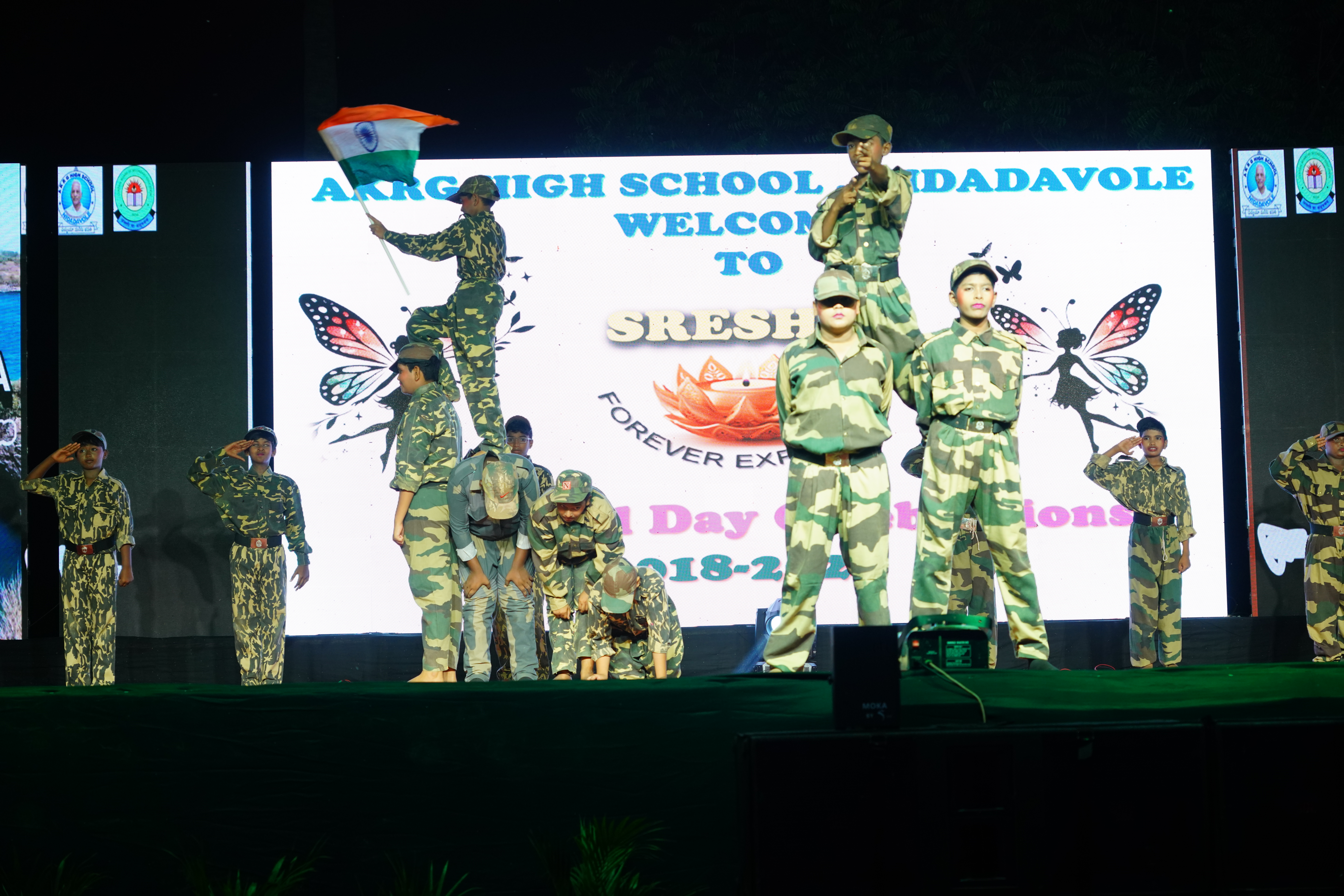 Students Performing